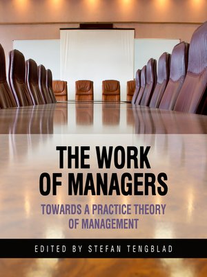 cover image of The Work of Managers